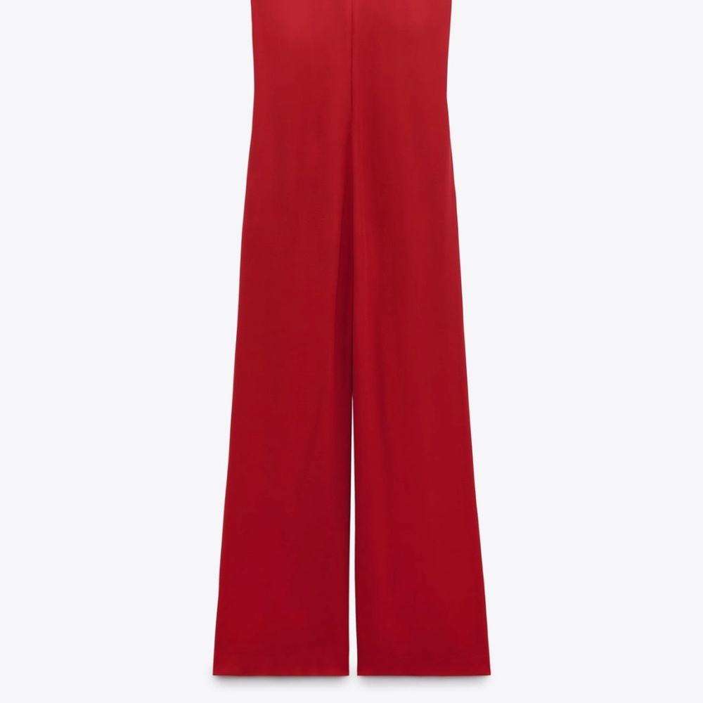 Single pc 🔥Zara limited edition sweetheart neckline jumpsuit you can’t miss - Picture 6 of 7
